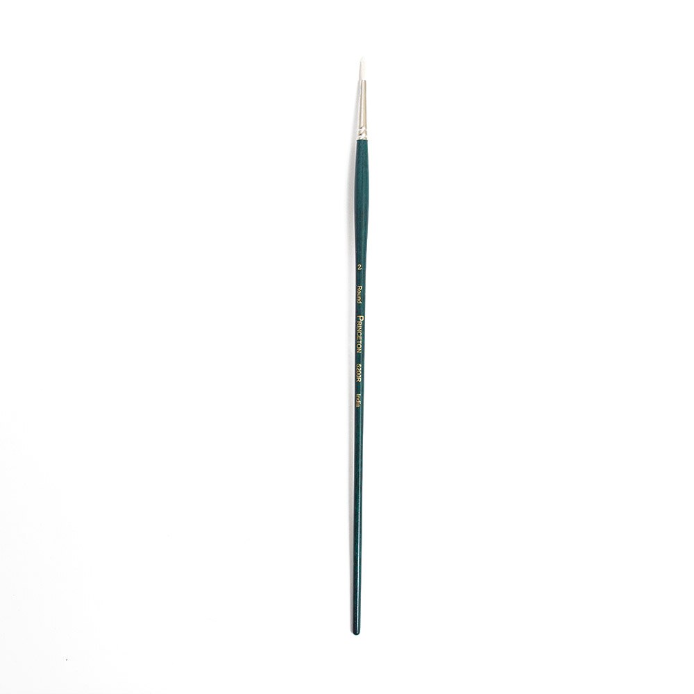 Princeton, Brushes, Art & School, 5200, Ashley, Natural, Bristle, 105318, Round, 2